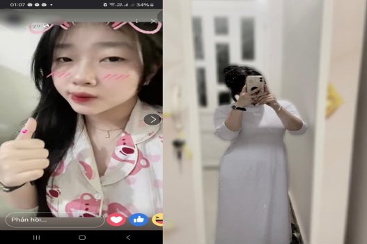Clip nóng bỏng của nữ sinh Trần Linh dáng chuẩn