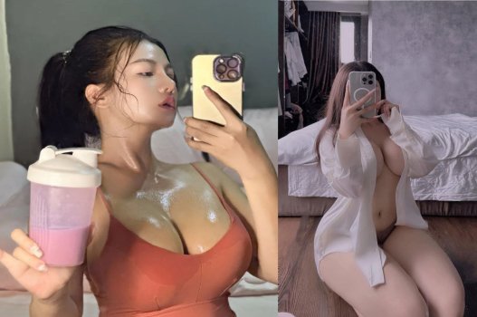 Gần gũi với cô gái tập gym có vòng eo thon gọn