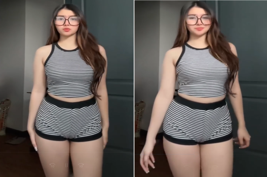 Nữ TikTok thân hình nóng bỏng phê chuếch choáng với mông to sexy