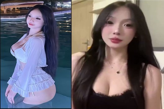 Tiktoker da trắng mặt xinh nhảy sexy cực phê
